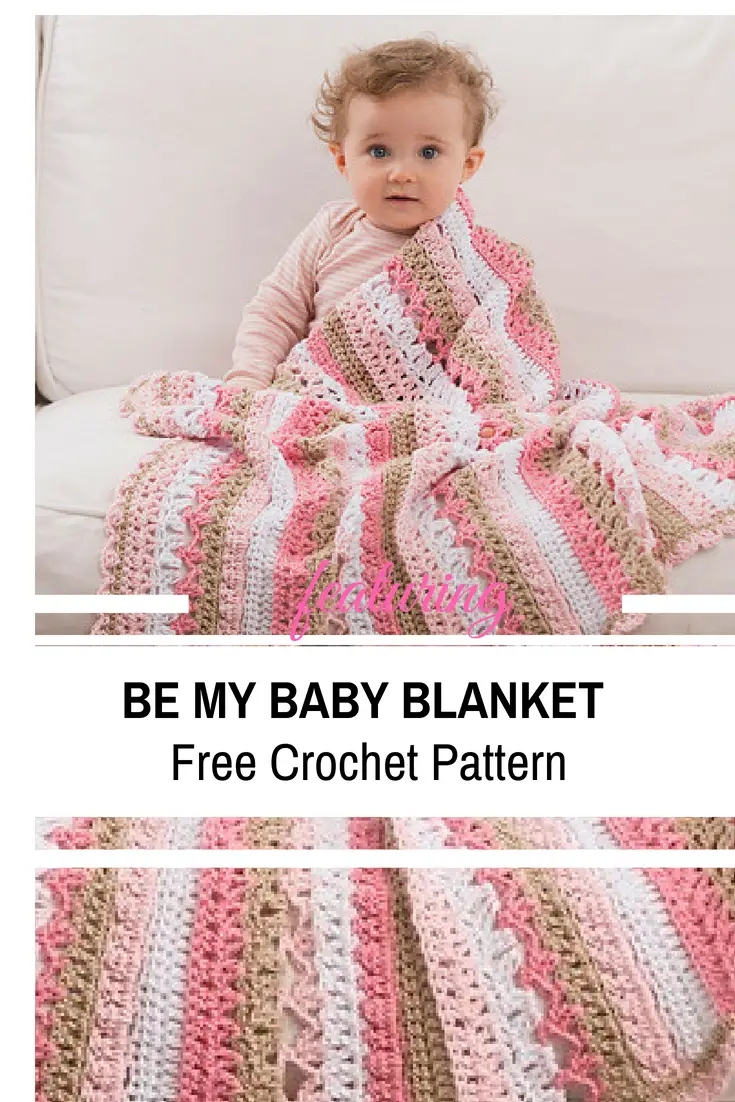 Easy Stitches Baby Blanket Free Crochet Pattern - Daily Crochet