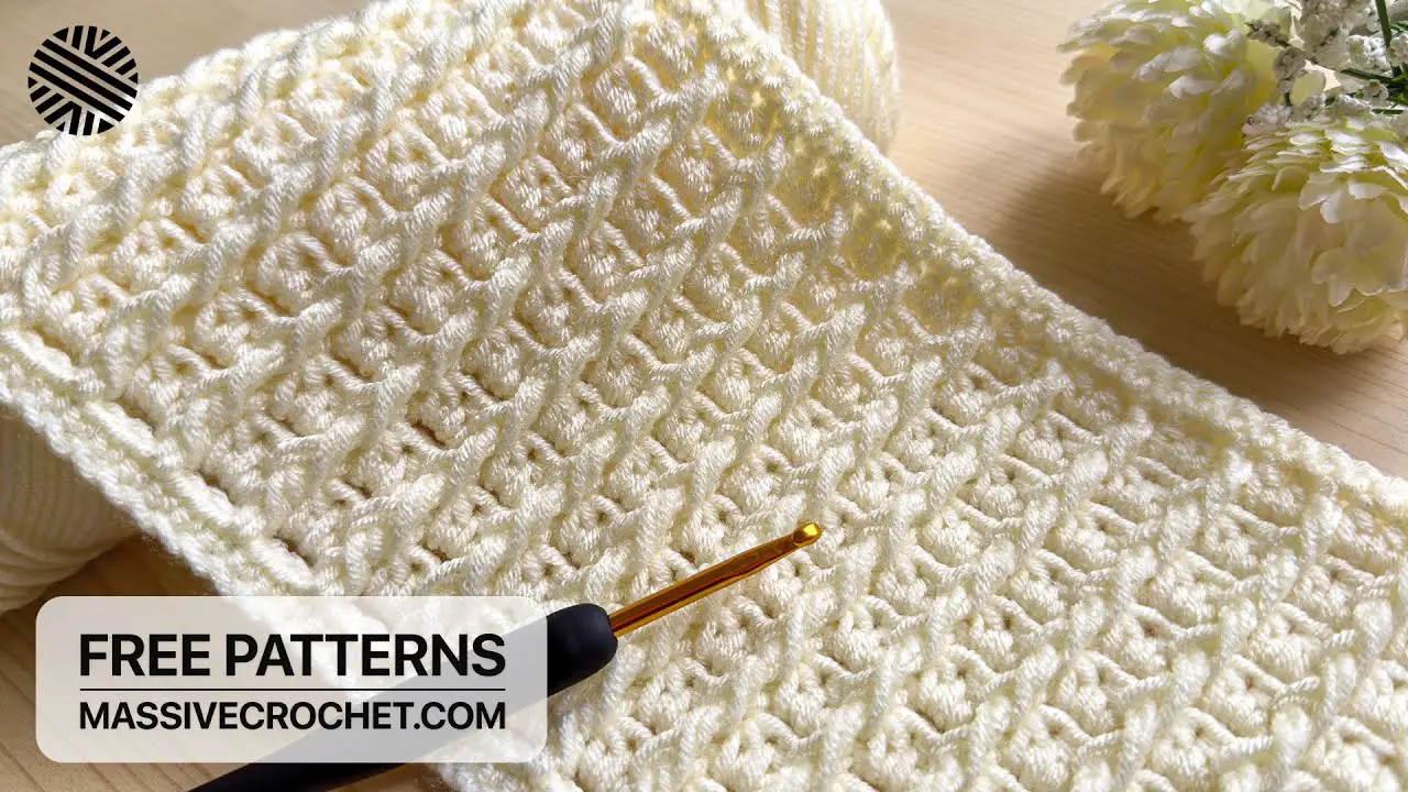 New Crochet Stitch For Beginners Step By Step - Daily Crochet