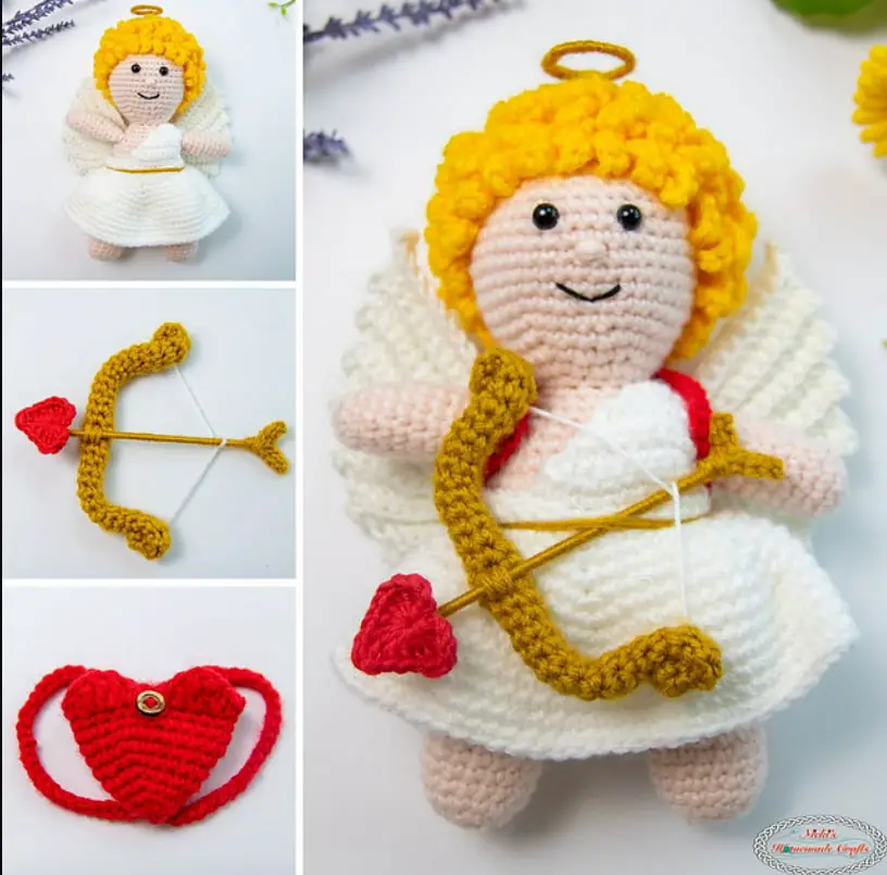 Spread the Love with This Adorable Crochet Cupid Pattern!